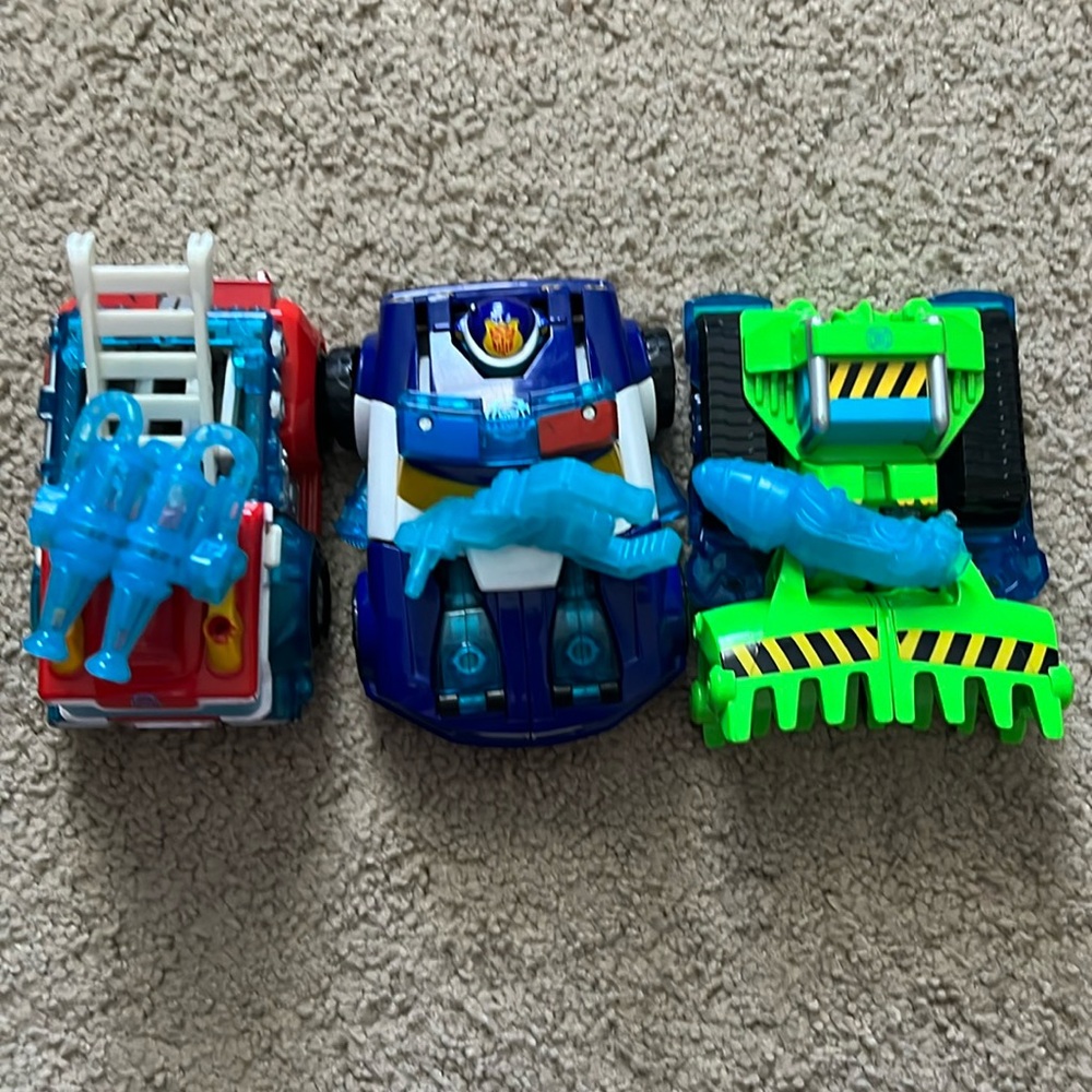 Transformers Rescue Bots - 3 figures